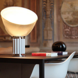 Zora Modern Glass Metal Table Lamp
