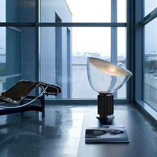 Zora Modern Glass Metal Table Lamp