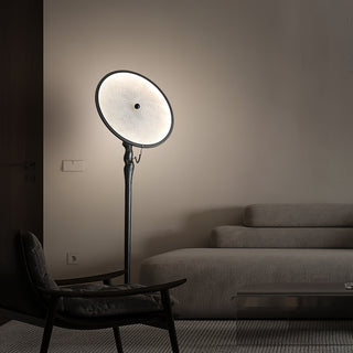 Orbit Modern Wood Floor Lamp