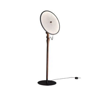 Orbit Modern Wood Floor Lamp