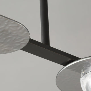 Radiant Minimalist Brass Chandelier