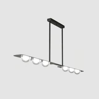 Radiant Minimalist Brass Chandelier