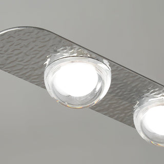 Radiant Minimalist Brass Chandelier