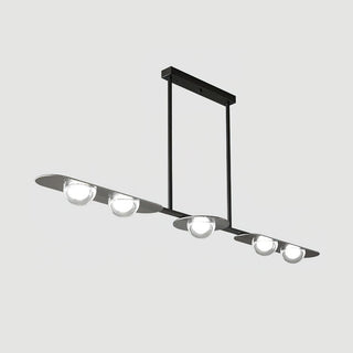 Radiant Minimalist Brass Chandelier