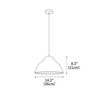 Raku Minimalist Ceramic Pendant Light