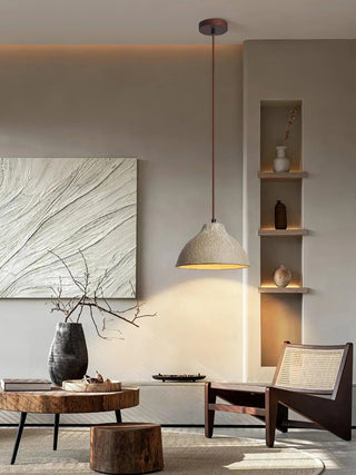 Raku Minimalist Ceramic Pendant Light
