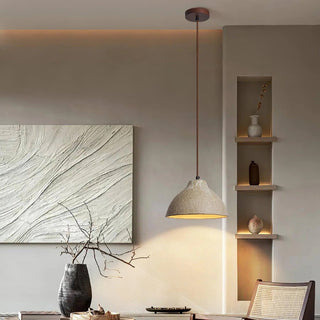 Raku Minimalist Ceramic Pendant Light