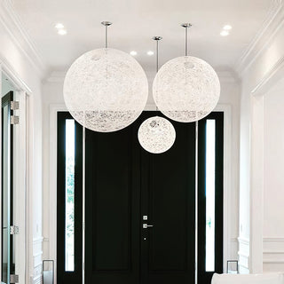Woven Textured High Polymer Pendant Light