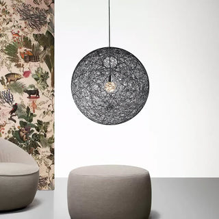 Woven Textured High Polymer Pendant Light
