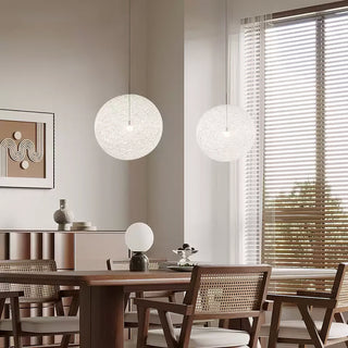 Woven Textured High Polymer Pendant Light