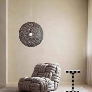 Woven Textured High Polymer Pendant Light