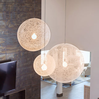 Woven Textured High Polymer Pendant Light