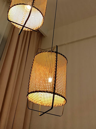 Grove Organic Rattan Pendant Light