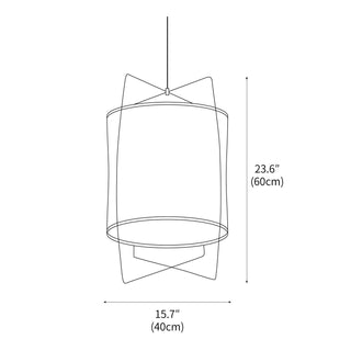 Grove Organic Rattan Pendant Light