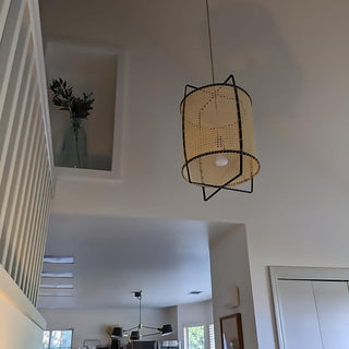 Grove Organic Rattan Pendant Light
