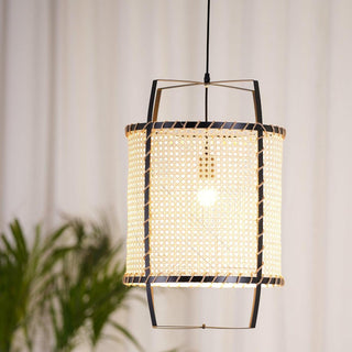 Grove Organic Rattan Pendant Light