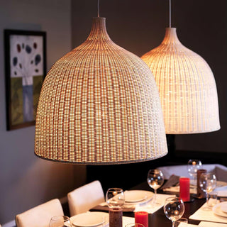 Breeze Oriental Rattan Pandent Ligsht