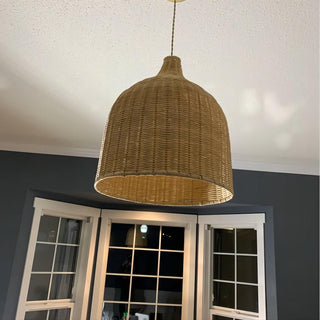 Breeze Oriental Rattan Pandent Ligsht