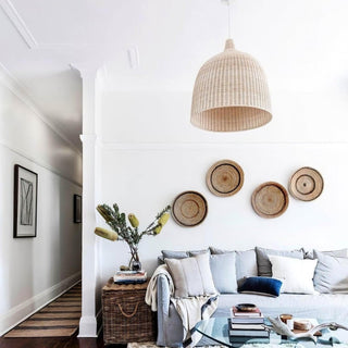 Breeze Oriental Rattan Pandent Ligsht