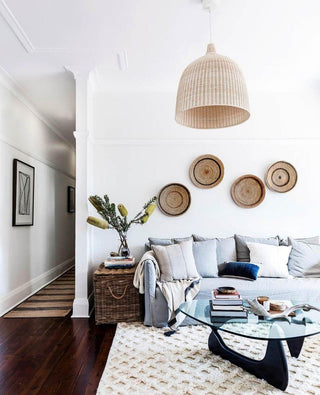 Breeze Oriental Rattan Pandent Ligsht