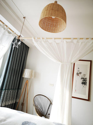 Breeze Oriental Rattan Pandent Ligsht