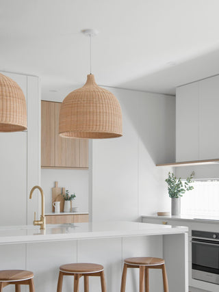 Breeze Oriental Rattan Pandent Ligsht