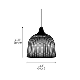 Breeze Oriental Rattan Pandent Ligsht