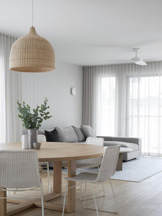 Breeze Oriental Rattan Pandent Ligsht