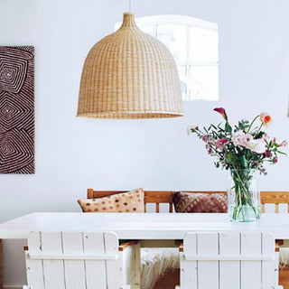 Breeze Oriental Rattan Pandent Ligsht