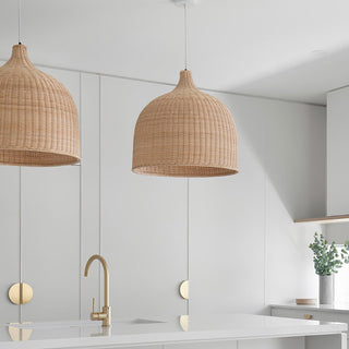 Breeze Oriental Rattan Pandent Ligsht