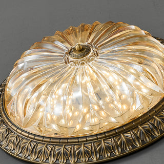 Raveena Antique Brass Ceiling Light