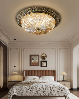 Raveena Antique Brass Ceiling Light