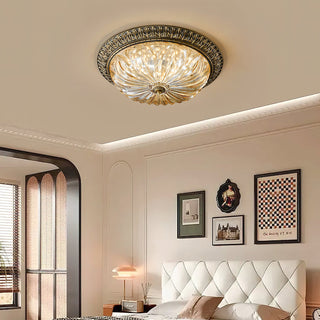 Raveena Antique Brass Ceiling Light