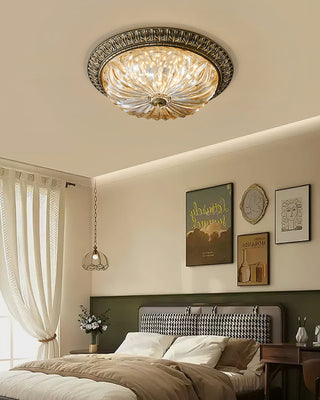 Raveena Antique Brass Ceiling Light