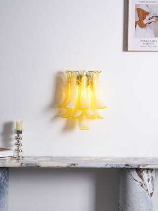 Ravello Glass Leaf Wall Lamp