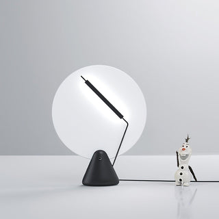 Vinyl Minimalist Metal Table Lamp