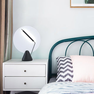 Vinyl Minimalist Metal Table Lamp