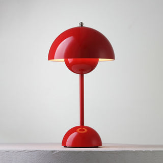 Jasper Retro Metal Mushroom Table Lamp