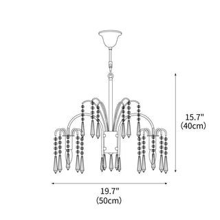 Regal Harmony Grand Brass Chandelier