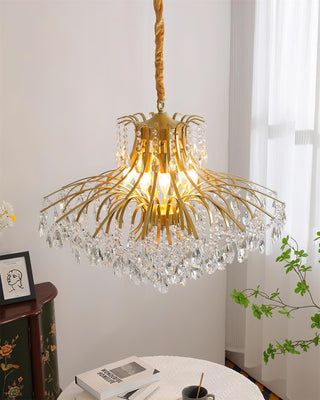 Maris Glamorous Metal Chandelier