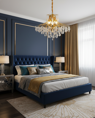 Maris Glamorous Metal Chandelier