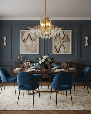 Maris Glamorous Metal Chandelier