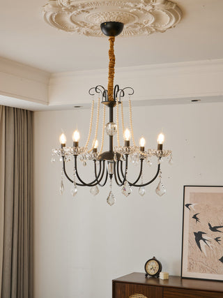 Regalia Ornate Crystal & Beaded Chandelier