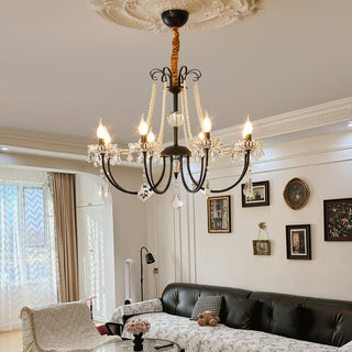 Regalia Ornate Crystal & Beaded Chandelier