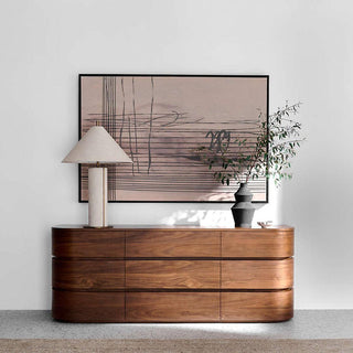 Remi Linen Sculptural Fabric Table Light