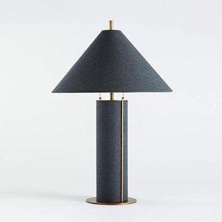 Remi Linen Sculptural Fabric Table Light