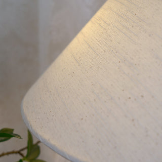 Remi Linen Sculptural Fabric Table Light