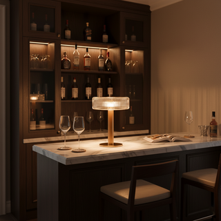 Renato Contemporary Metal Table Light