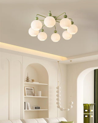 Renee Pastel Metal Glass Ceiling Light