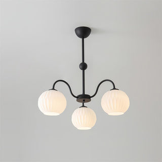 Renee Modern Sage Green 8-Light Chandelier
